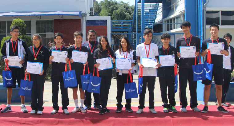 Participación en los Juegos Deportivos Escolares Nacionales 2019
